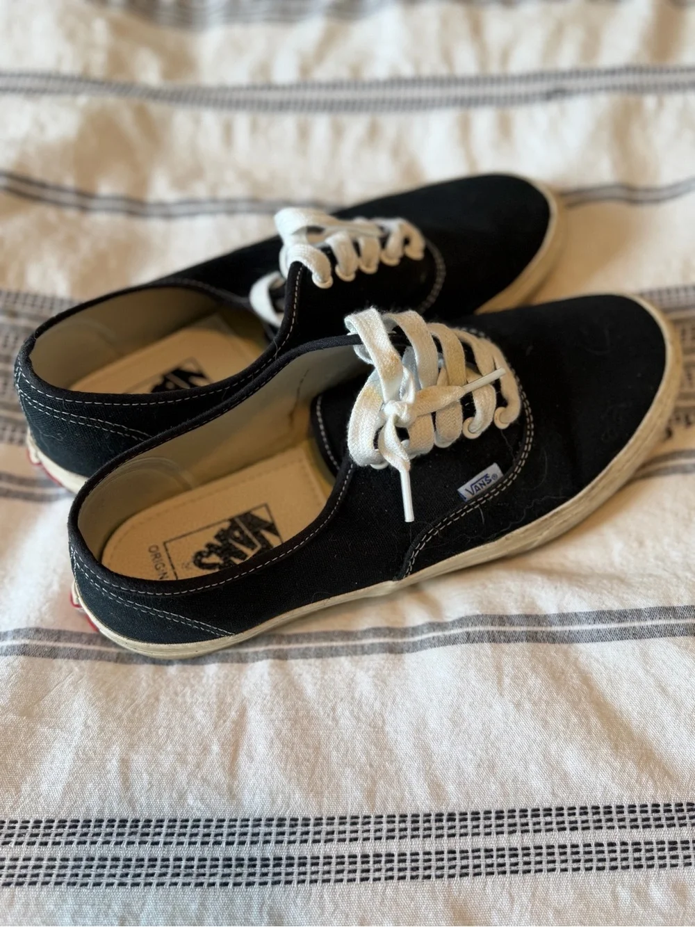 Vans fit tight